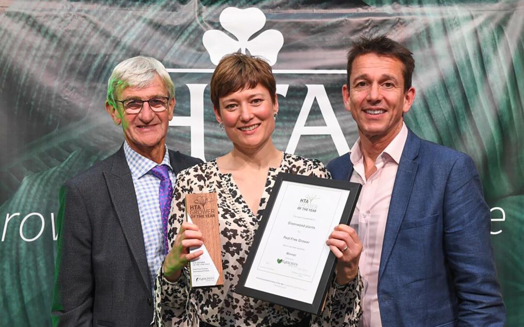 Greenwood Plants named Peat Free Grower at HTA awards